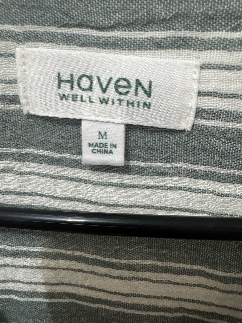Haven Well Within COTTON GAUZE CAFTAN Size Medium - Picture 4 of 5